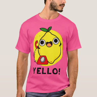 T-shirt Jaune Funny Jaune citron 1