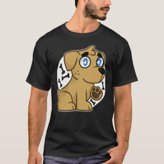 T-shirt Jaune Labrador Retriever Labradorable Curly Dog B