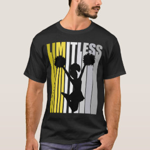 T-shirt Jaune Limitless Chevrolet Anniversaire mignon Rétr