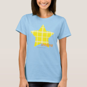 T-shirt Jaune plaid 4