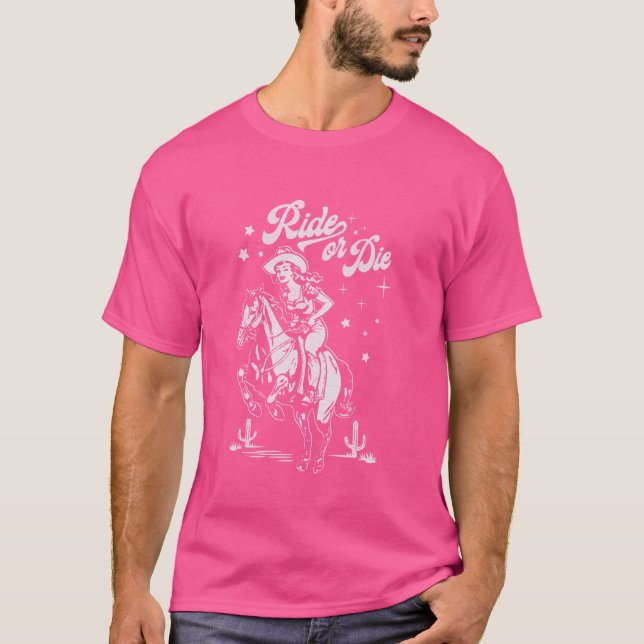 T-shirt J'Aurais Dû Être Un Joueur De Cowboy Bull Ri (Devant)