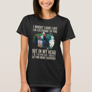 T-shirt J'Aurais L'Air De Vous Écouter, Mais Dans Mon H