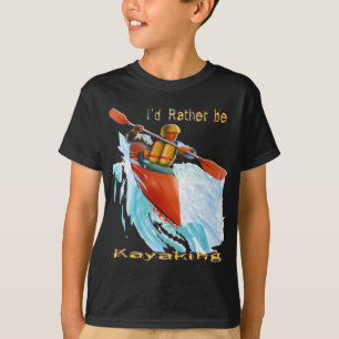 T-shirt J'aurais plutôt 2 ans Kayaking