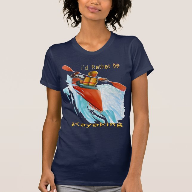 T-shirt J'aurais plutôt 2 ans Kayaking (Devant)