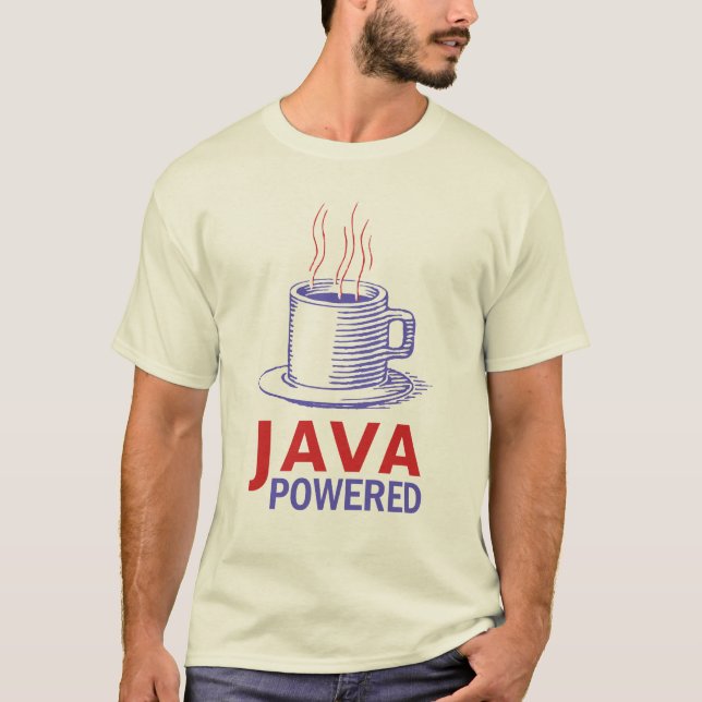 T-shirt Java alimenté (Devant)