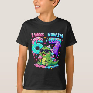 T-shirt J'avais 6 ans j'ai 7 ans anniversaire 67 mème kaij