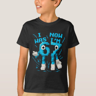 T-shirt J'avais 6 ans maintenant j'ai 7 ans 67 Six Sept 7
