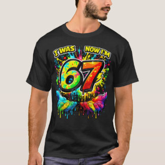 T-shirt J'avais 6 ans maintenant j'ai 7 ans 7e anniversair