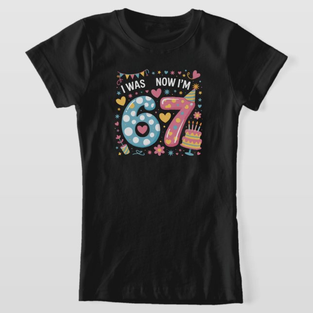 T-Shirt J'avais 6 ans maintenant j'ai 7 ans Anniversaire,  (Poser)
