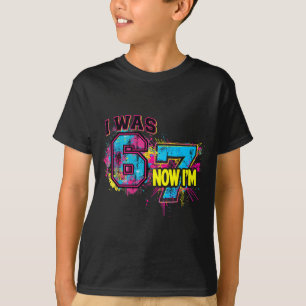 T-shirt J'avais 6 ans maintenant j'ai 7 ans Anniversaire,