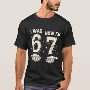 T-shirt J'avais 6 ans maintenant j'ai 7 ans Anniversaire 6