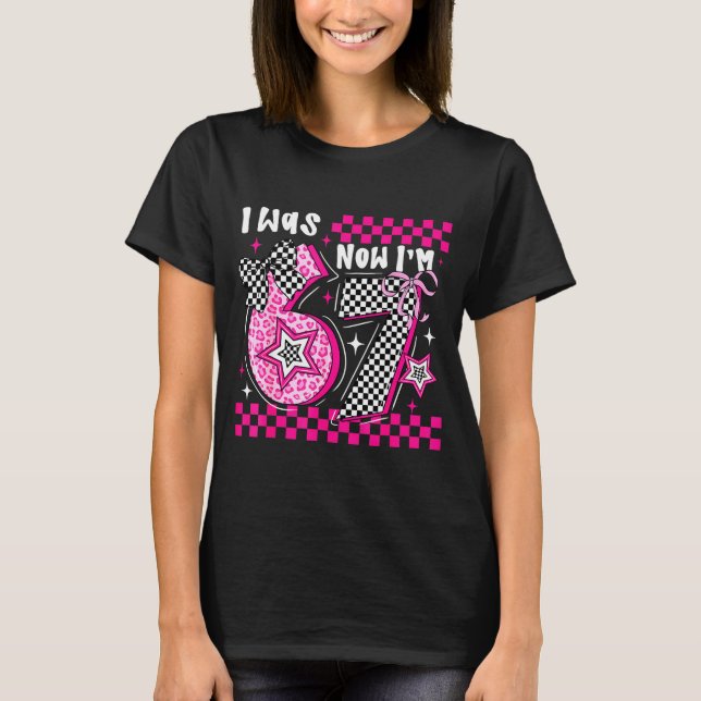 T-shirt J'avais 6 ans maintenant j'ai 7 ans Funny 7e anniv (Devant)