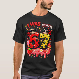 T-shirt J'avais 6 ans maintenant j'ai 7 ans Ladybug Lover 