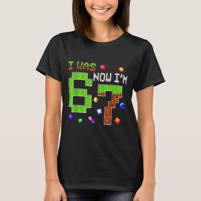 T-shirt J'avais 6 ans maintenant j'ai 7 ans Six Sept 7e an (Devant)