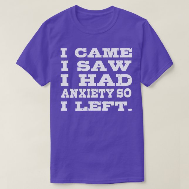 T-shirt J'avais anxiété Strong and Fighter Gift (Design devant)