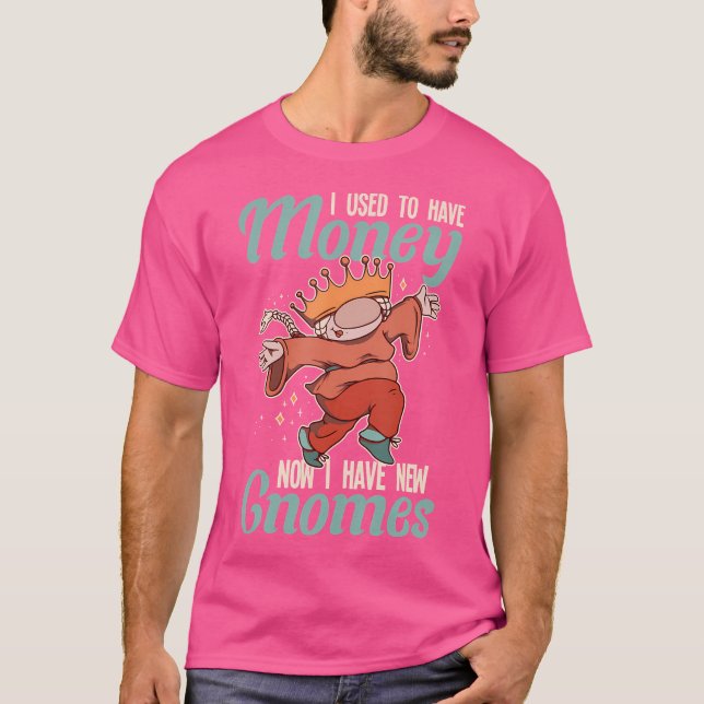 T-shirt J'avais de l'argent maintenant j'ai de nouveaux na (Devant)