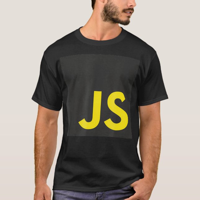 T-shirt JavaScript JS Réagir Angular Vue Node Logiciel Eng (Devant)