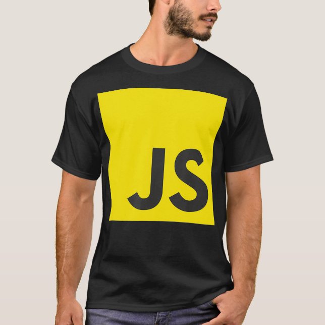T-shirt Javascript JS Réagir Angular Vue Programmer Node G (Devant)