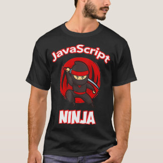 T-shirt JavaScript Ninja Programmer 