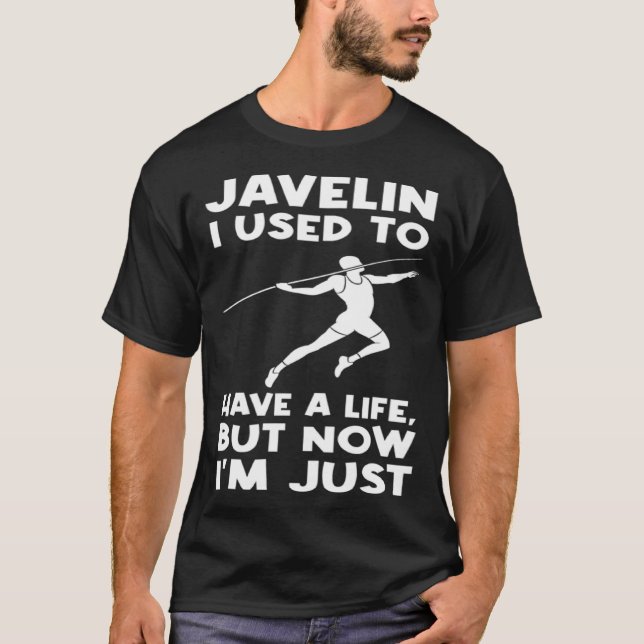 T-shirt Javelin I used to have a life Javelin (Devant)