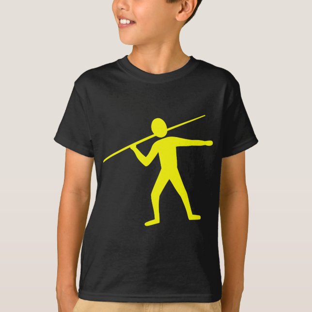 T-shirt Javelin Trower - Jaune (Devant)
