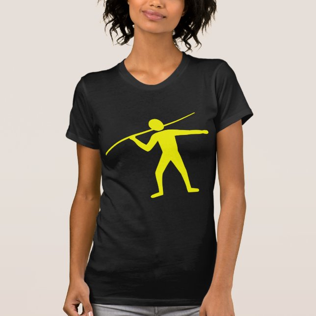 T-shirt Javelin Trower - Jaune (Devant)