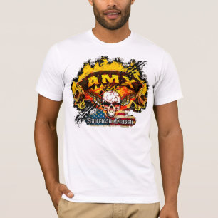 T-shirt Javelot d'AMC AMX - crâne de bannière de burn-ou