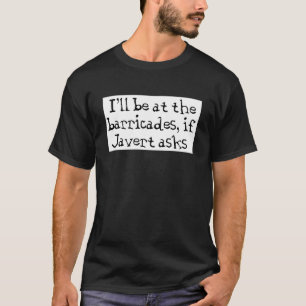 T-shirt Javert Les Misérables