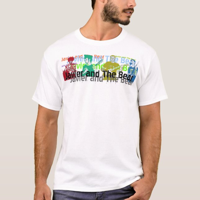 T-shirt Javier et la chemise d'ours (Devant)