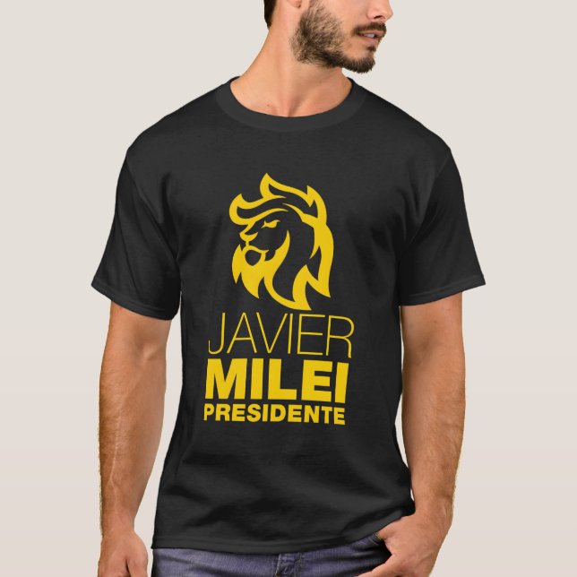 T-shirt Javier Milei Presidente (Devant)