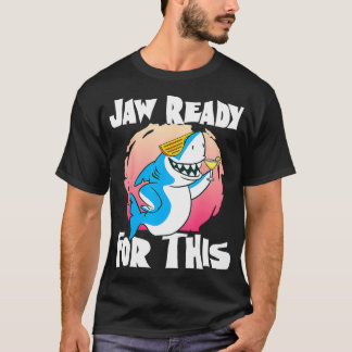 T-shirt Jaw Prêt Pour Cette Partie Lunettes Ocean Cool