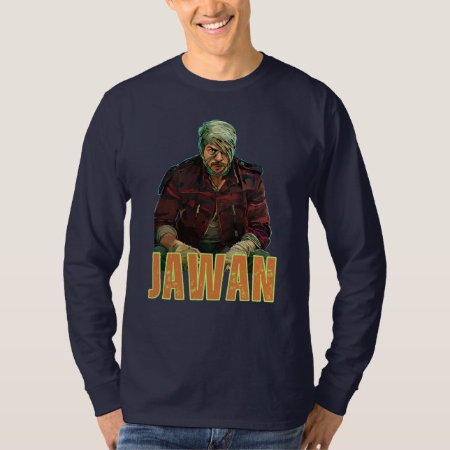 T-shirt Jawan Movie l Shahrukh Khan Fan Club l King Khan (Devant)