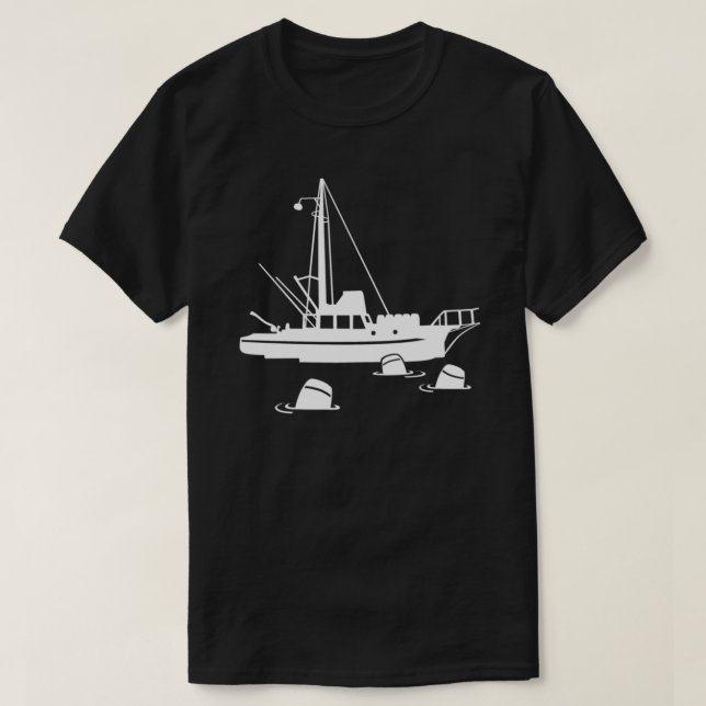 T-shirt Jaws - Orca avec tonneaux Essential T-Shirt.png (Design devant)