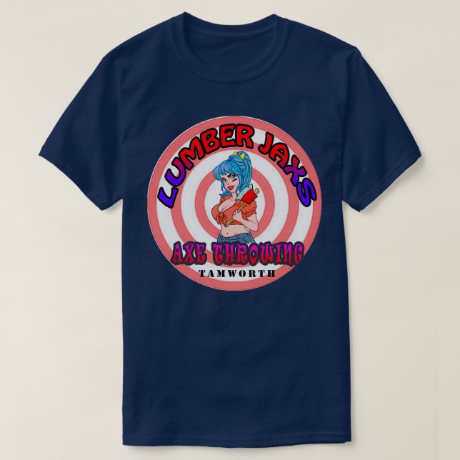 T-shirt Jaxs de bois d'oeuvre Ax Jeu 1 (Design devant)