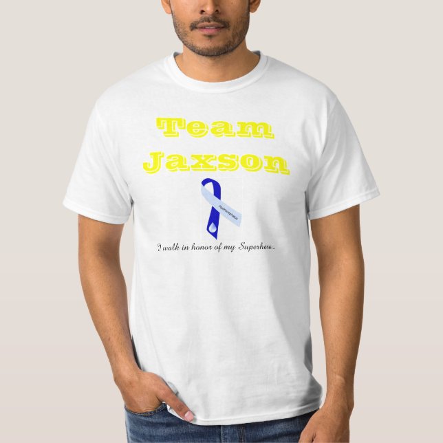 T-shirt jaxson d'équipe (Devant)