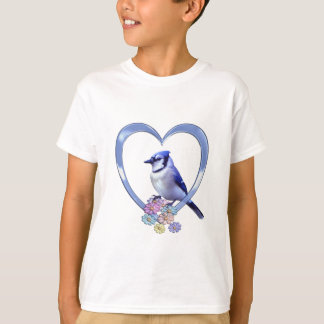 T-shirt Jay bleu dans le coeur