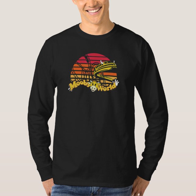 T-shirt Jay et Bob Silent Mooby World Sunset Parc d'attrac (Devant)