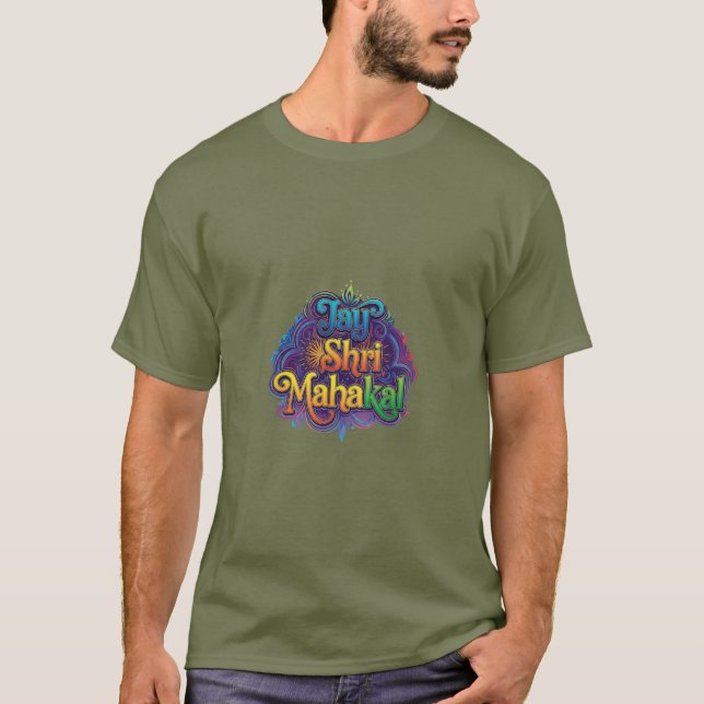 T-shirt Jay Shri Mahakal" (Devant)