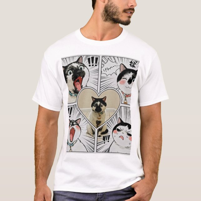 T-SHIRT JAY  THE TUXEDO CAT (Devant)