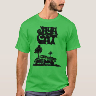 T-shirt Jayahe Cat garçon drôle