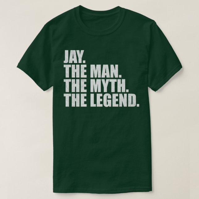 T-shirt JayJay Nom Jay prénom (Design devant)