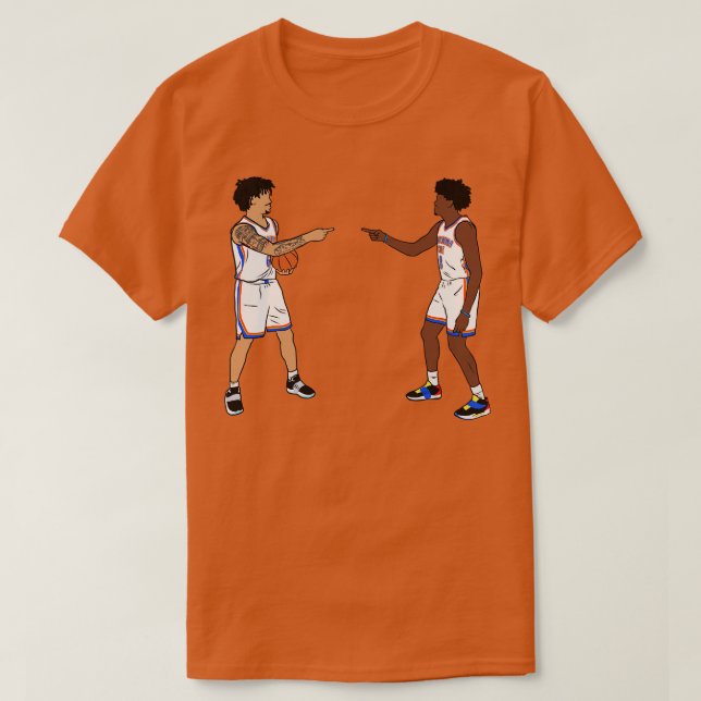 T-shirt Jaylin Williams et Jalen Williams Twins (Design devant)