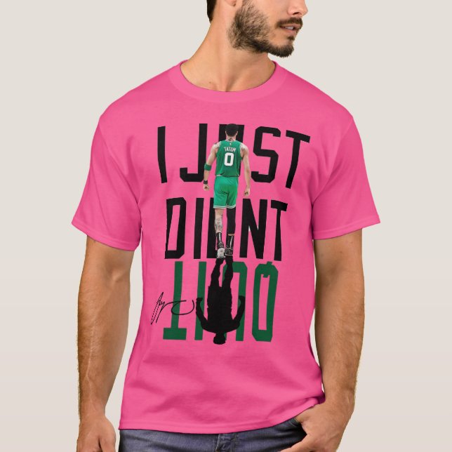 T-shirt Jayson Tatum Je N'Ai Pas Cessé (Devant)