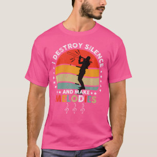 T-shirt Jaz Joueur de instruments en laiton Trombone