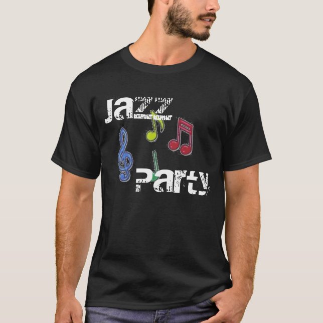 T-shirt jazz (Devant)