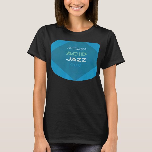 T-shirt Jazz Acide Retro 90s (Devant)