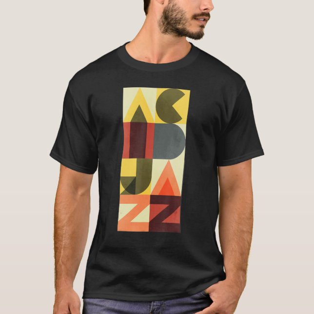 T-shirt Jazz Acide Retro 90s (Devant)