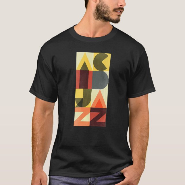 T-shirt Jazz Acide Retro 90s (Devant)