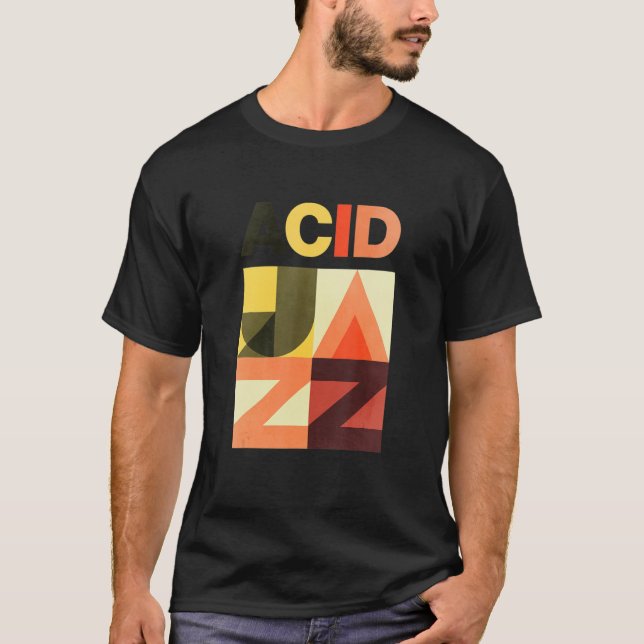 T-shirt Jazz acide rétro Jazz 90 (Devant)