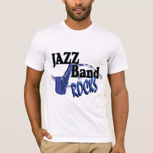 T-shirt Jazz Band Rocks